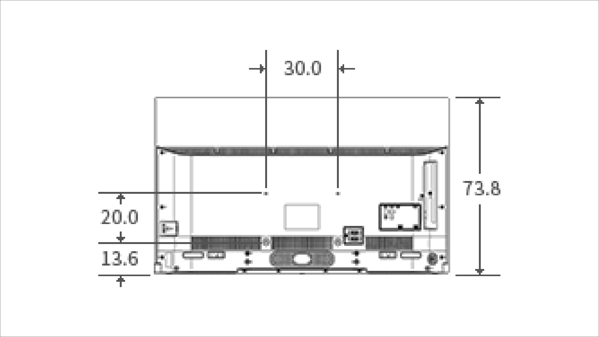 X9400 外観｜REGZA<レグザ>